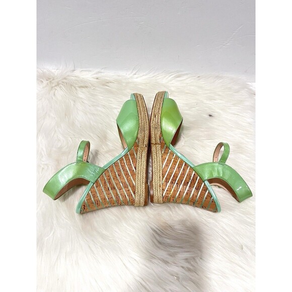 Charles David Women’s Octave Platform Fashion Sandal Mint Leather US Size 10 - Picture 8 of 10